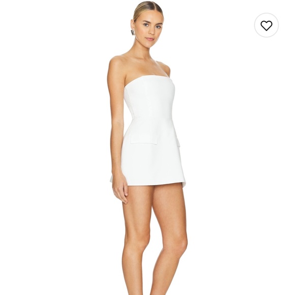 Amanda Uprichard — White Dress/Romper — Size S — NEW Without Tags - Picture 2 of 3